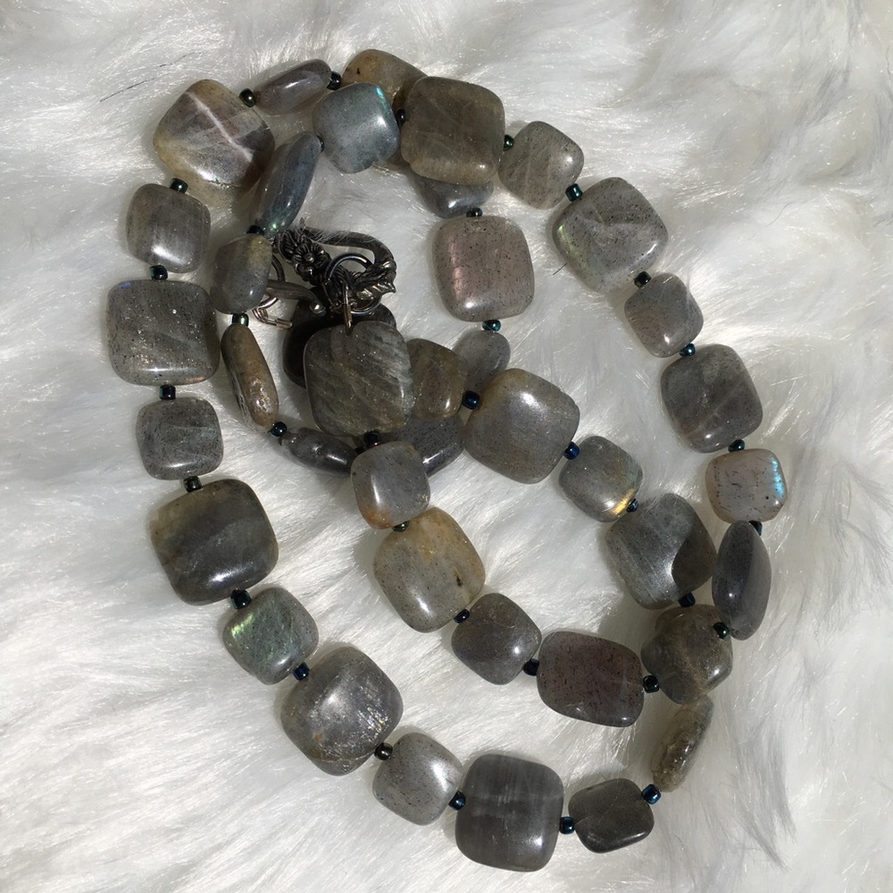 Labradorite Necklace Handmade - Picture 3 of 9